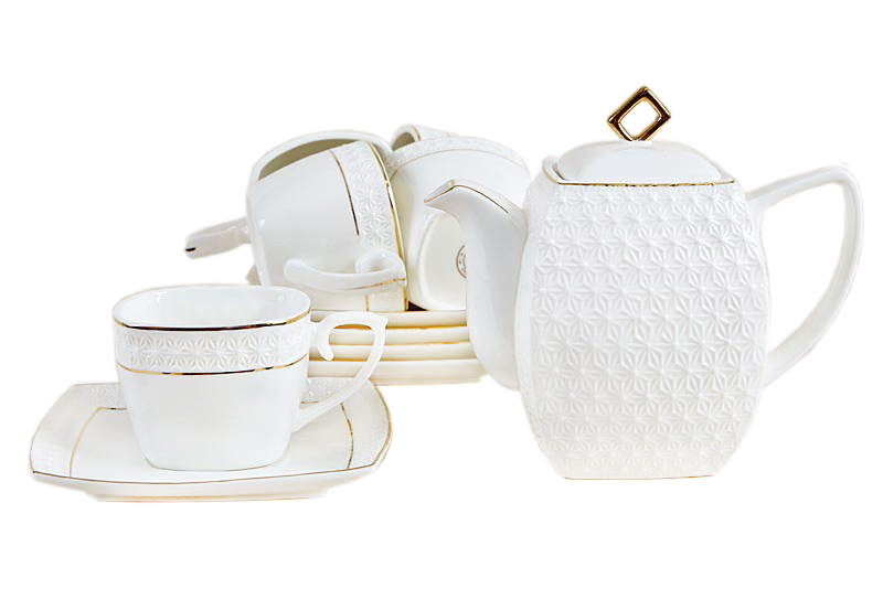 029650 Чайник заварной Керамический Коралл Россия  - Вид №1