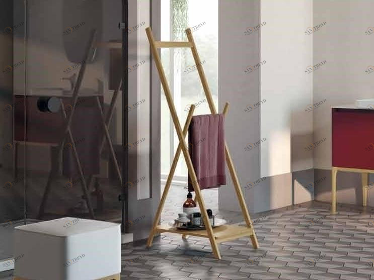 Mobiltesino Отдельностоящий держатель для полотенец Ash Suite sun-id-1399572