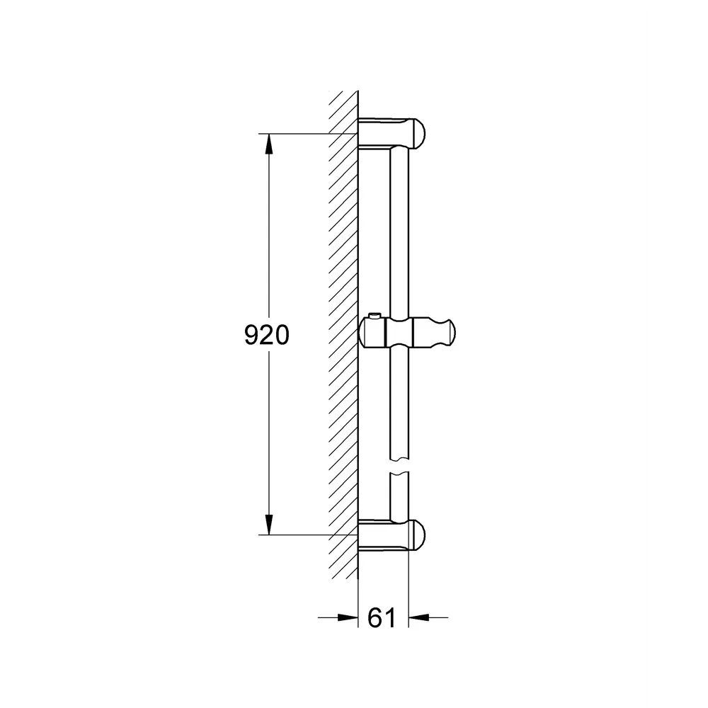 Штанга для душа Grohe New Tempesta 90 см 82155714 STLM-2077712 - Вид №2