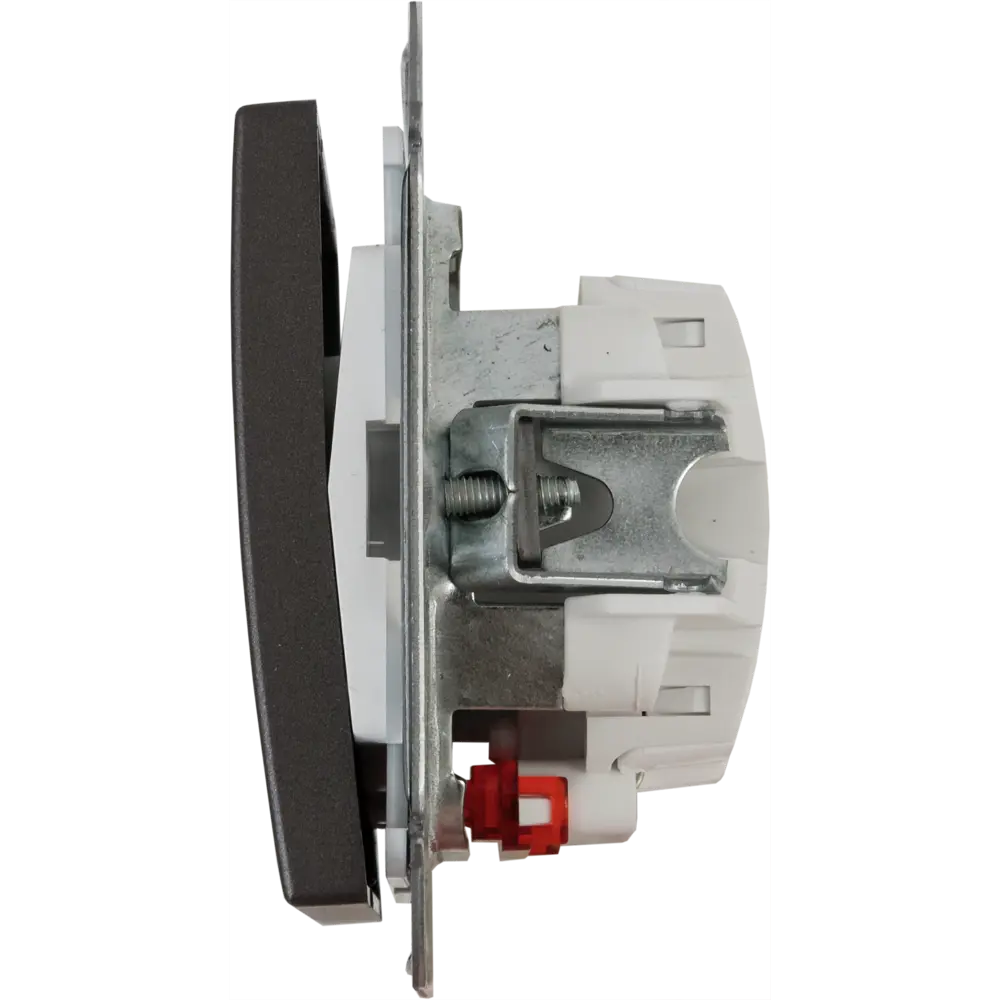 SYSTEME ELECTRIC W59 - Выключатель одноклавишный с подсветкой, графит 82797978 STLM-0036022 - Вид №2