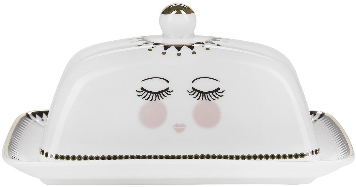 4968385 Маслёнка Фарфоровая Miss Etoile 