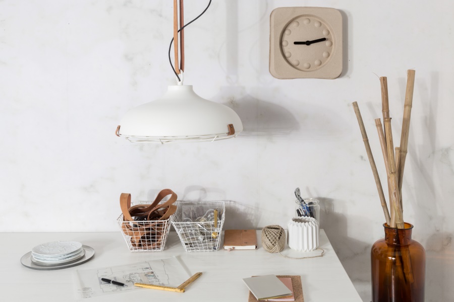 Лампа подвесная Dek 51, серая Zuiver 5300066 - Вид №1