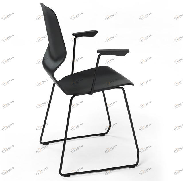 prostoria Стул-санки штабелируемый с подлокотниками Oblikant sun-id-1485945