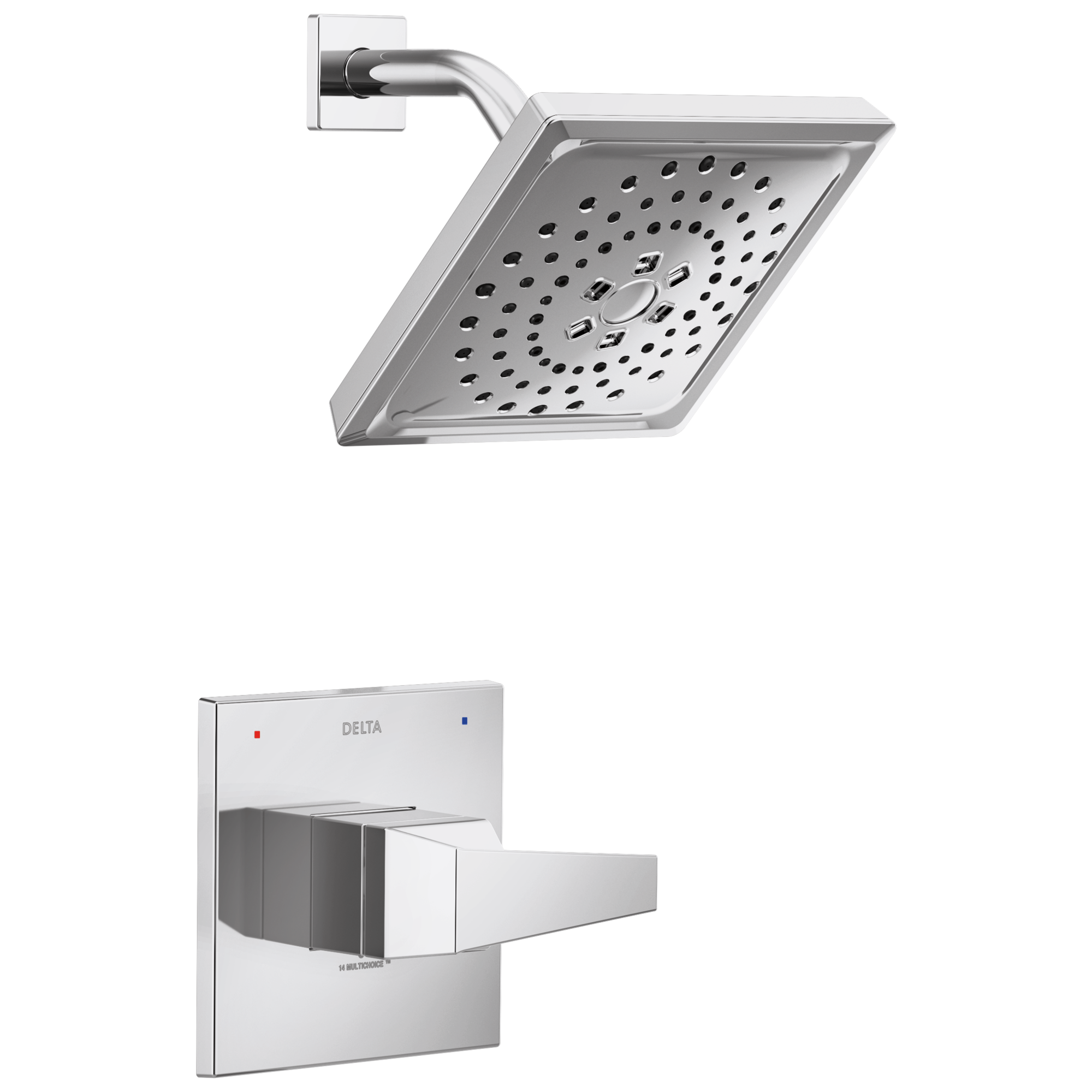 T14243 Отделка для душа Monitor 14 Series Delta Faucet Trillian Хром 