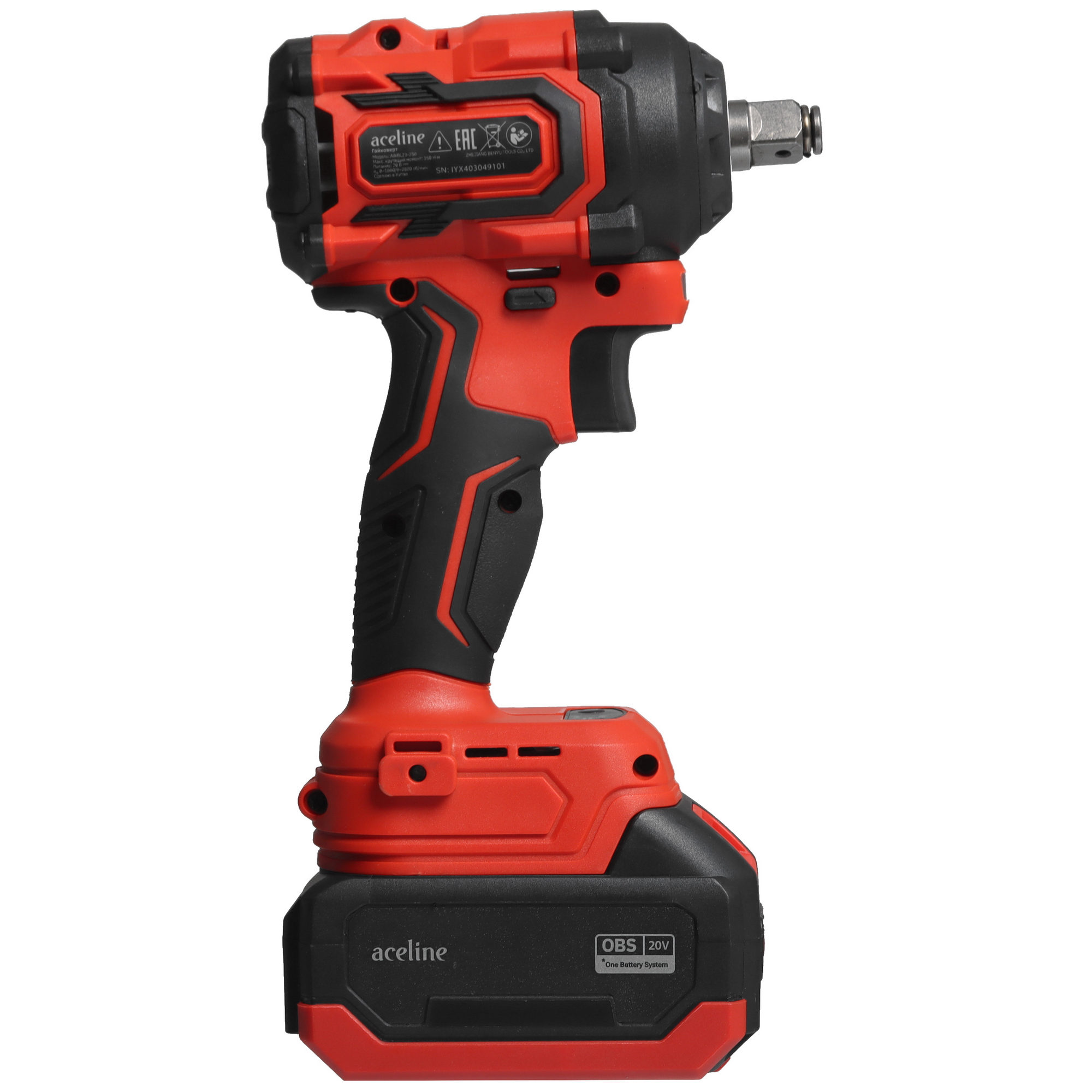 Гайковерт Aceline OBS AWBL23-350 OBS 20V 9053614 STDN-0070688 - Вид №2