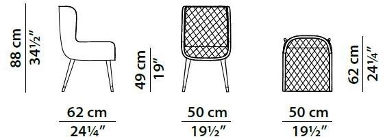 BAXTER Кожаное кресло с подлокотниками Dolly sun-id-1471214 - Вид №4