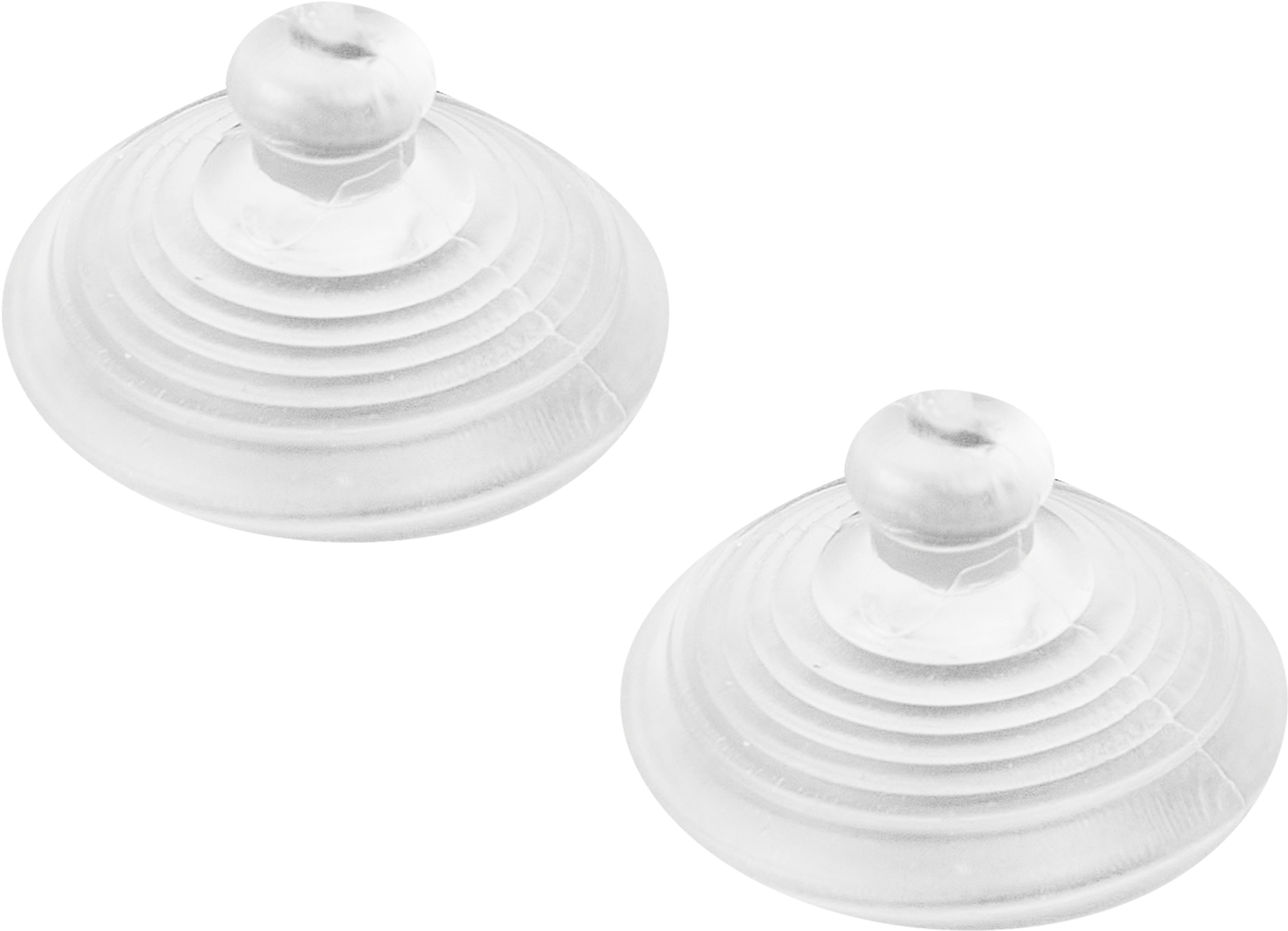 85283280 Присоска для стекла каучук цвет бесцветный 2 шт. STLM-0060830 ELEMENT  - Вид №1