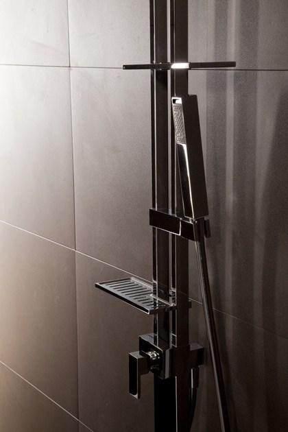 tender rain Настенная душевая стойка из латуни с ручным душем Jetto sun-id-1433119 - Вид №4