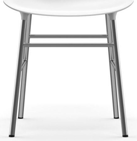 603168 Chair Chrome White Normann Copenhagen Form - Вид №1