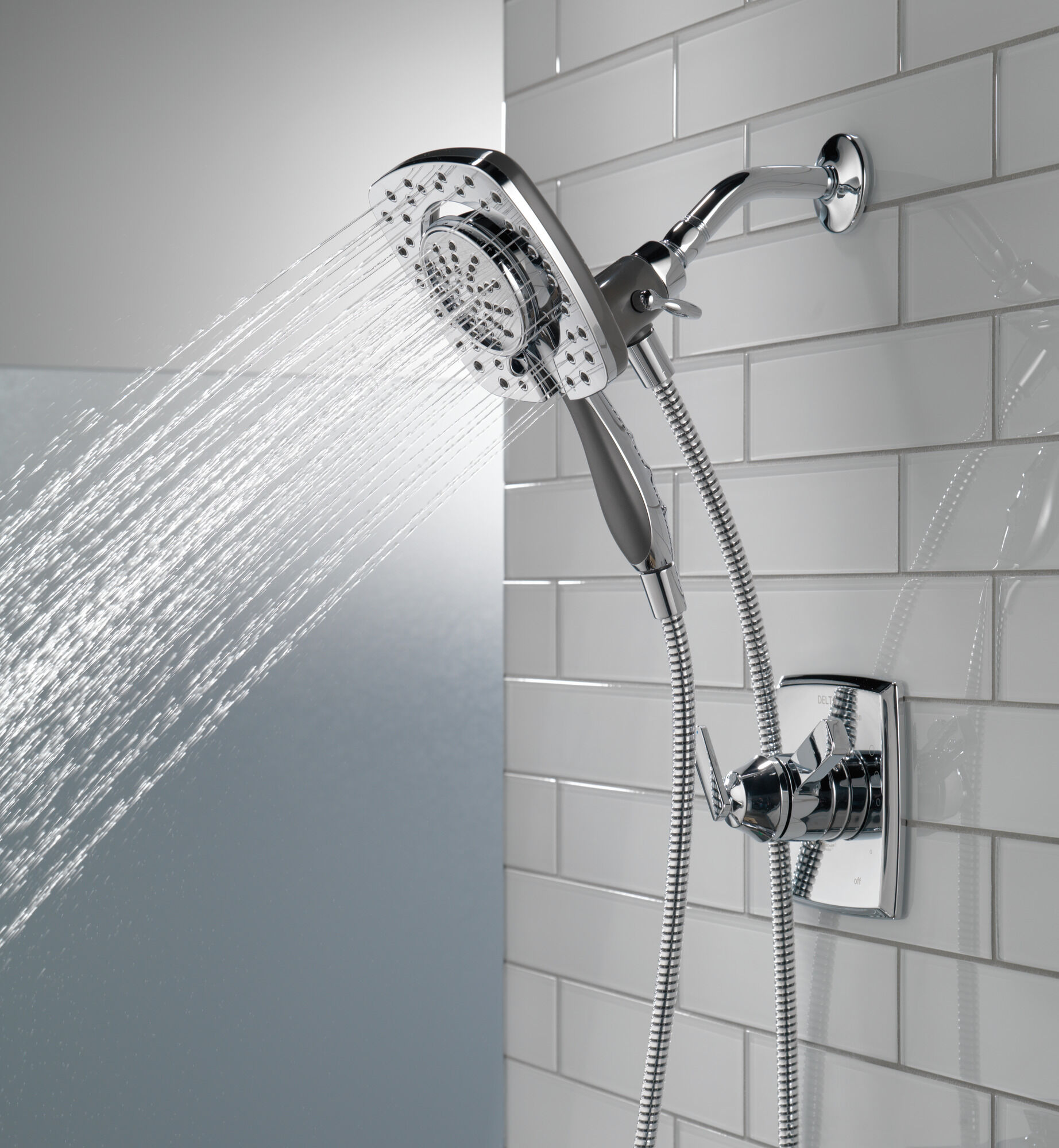 T17264-I Облицовка для душа Monitor® серии 17 с In2ition® Delta Faucet Ashlyn Хром  - Вид №17