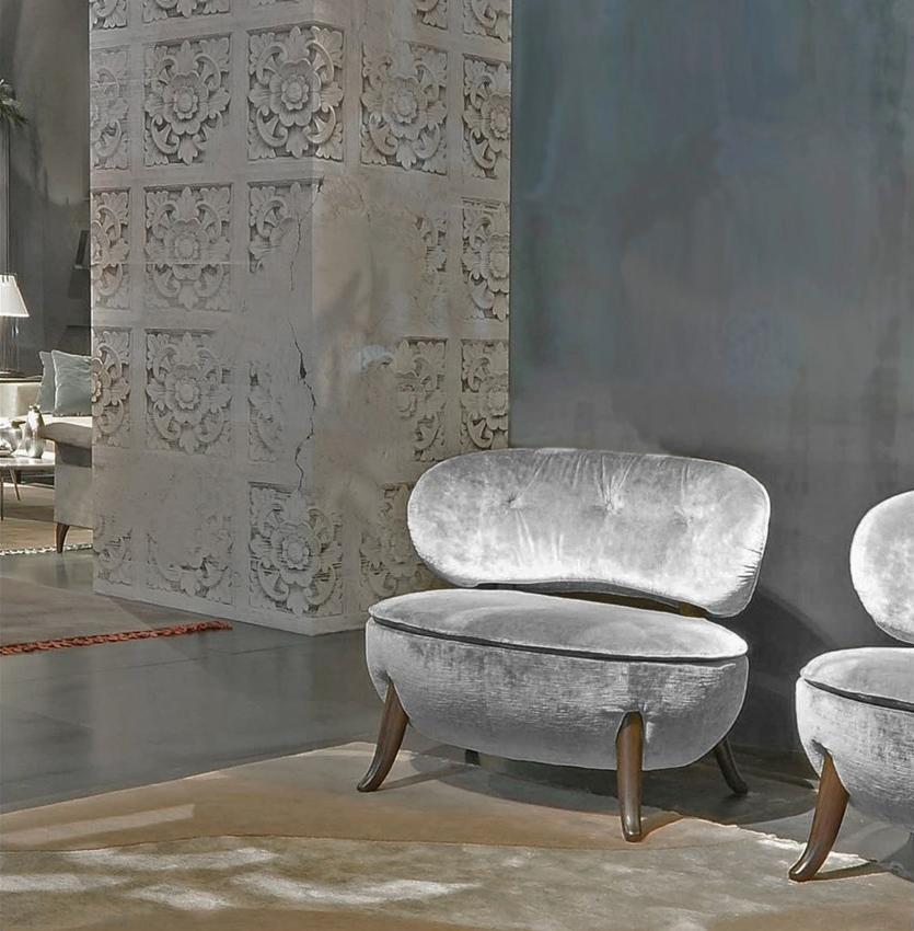 Bodema Кресло из тафтингового бархата Oleandra Olr000 - Вид №5