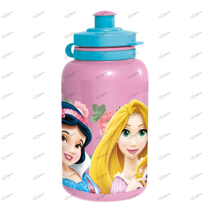 Бутылка пластиковая спортивная "Принцессы", 400 мл STOR ПРИНЦЕССЫ 335611 Розовый Santreyd 