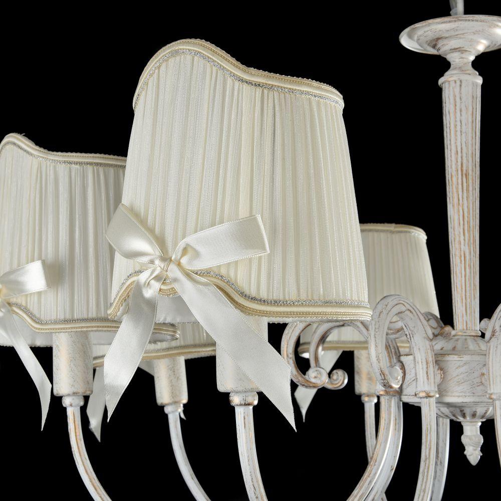 Подвесная люстра Freya Kate FR2749-PL-08-WG FREYA ДИЗАЙНЕРСКИЕ, KATE 186874 Белый  - Вид №2