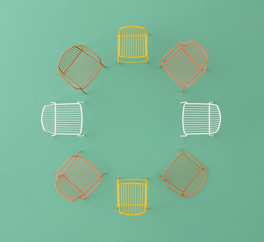 Pedrali Металлический стул с подлокотниками Nolita 3655 - Вид №8