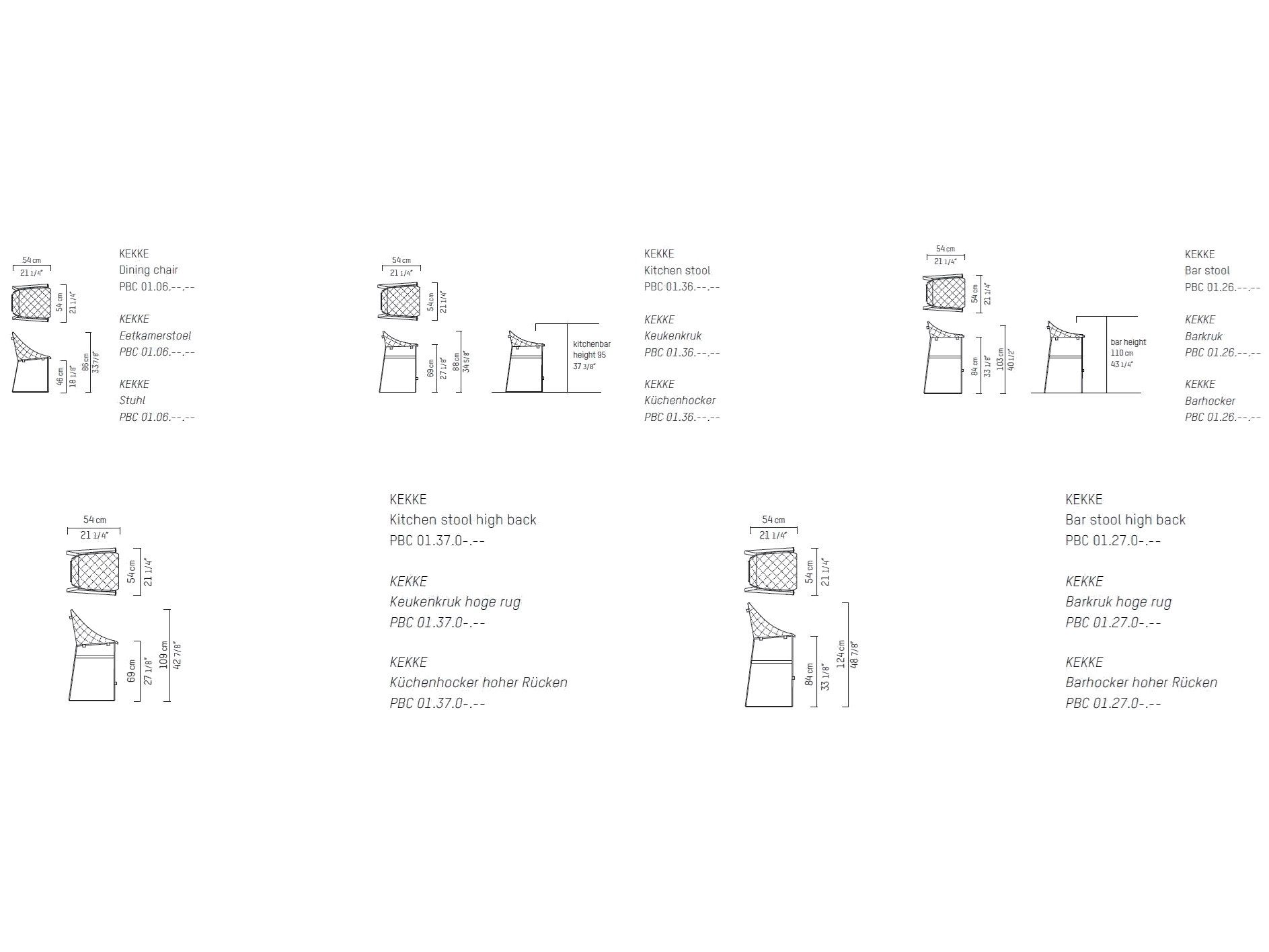 Мягкий стул Piet Boon KEKKE living ARCH-00145310 - Вид №3