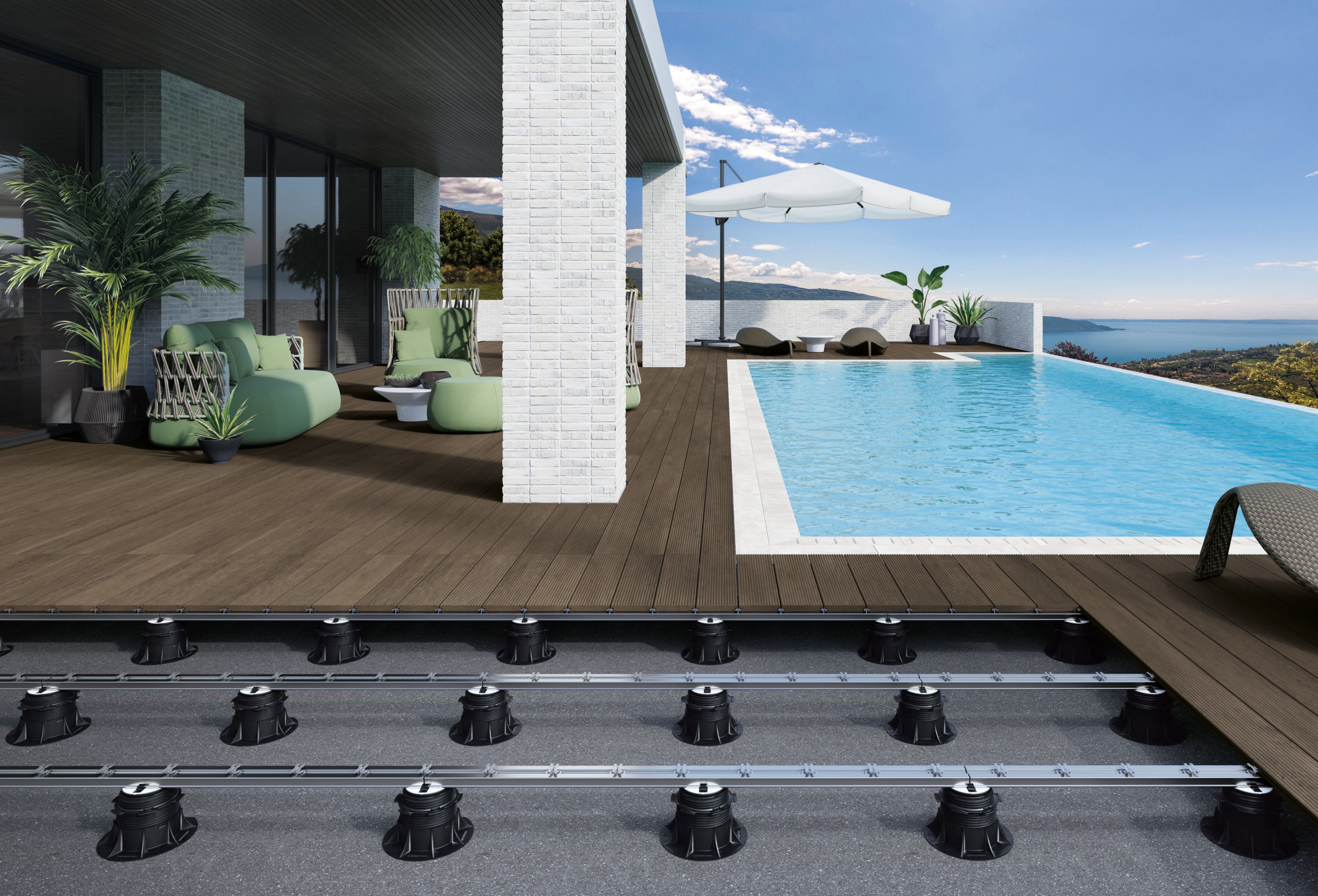 Indoor/outdoor Raised flooring ETERNO IVICA Pedestal ARCH-00094739 - Вид №3