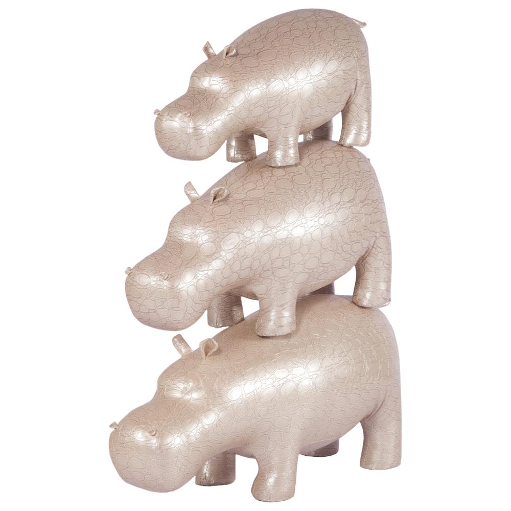 74106 Банкетка Пуф Бегемот большой Жемчуг BOGACHO 4627138152546 - Вид №8