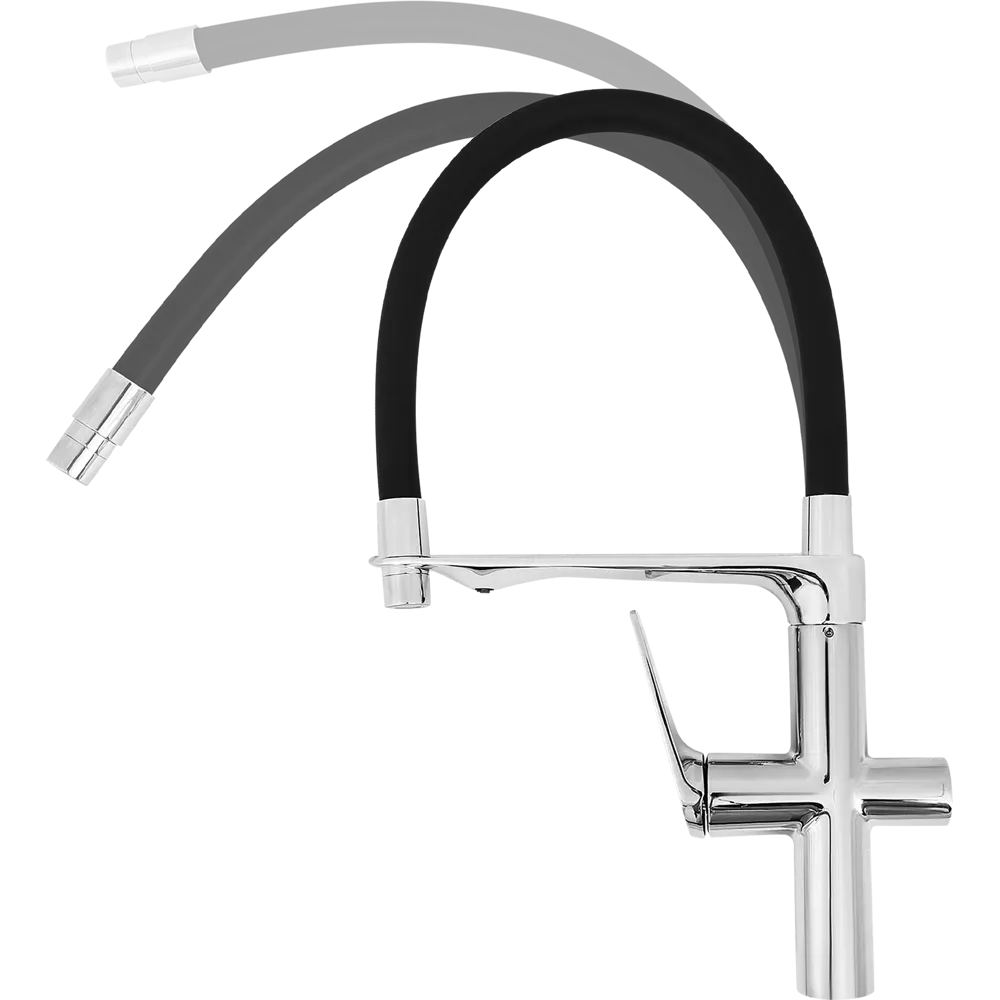 Смеситель DELINIA Нея с фильтром для кухни и гибким изливом 88780483 STLM-0871425 - Вид №9