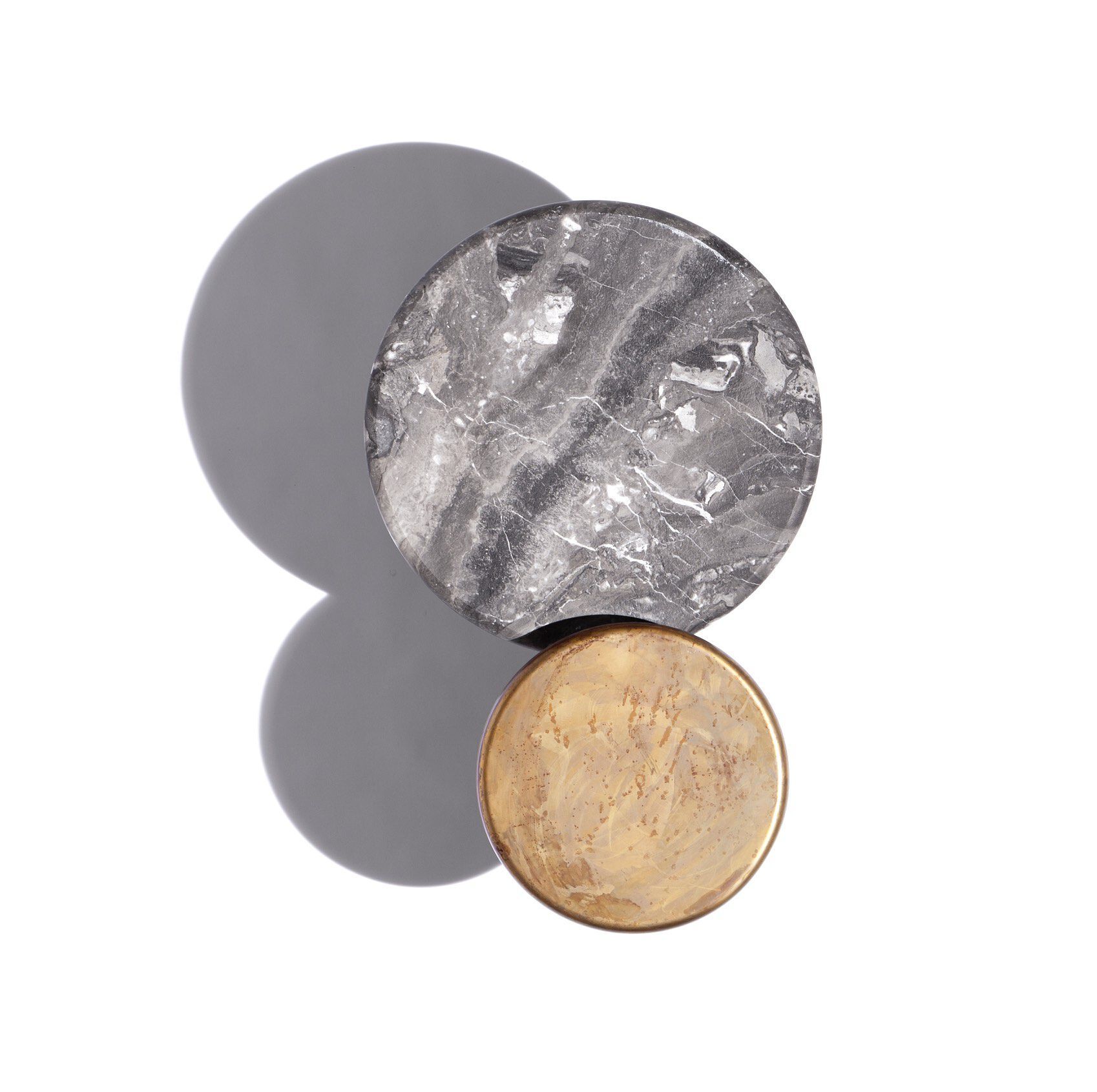 Мраморный круглый садовый столик Exteta 10th ARCH-00003922 - Вид №2