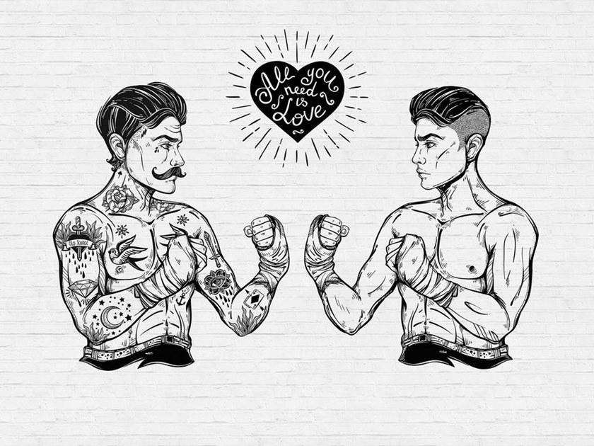 Architects Paper Обои с цифровой печатью под кирпич Walls by patel sun-id-1373522 - Вид №1