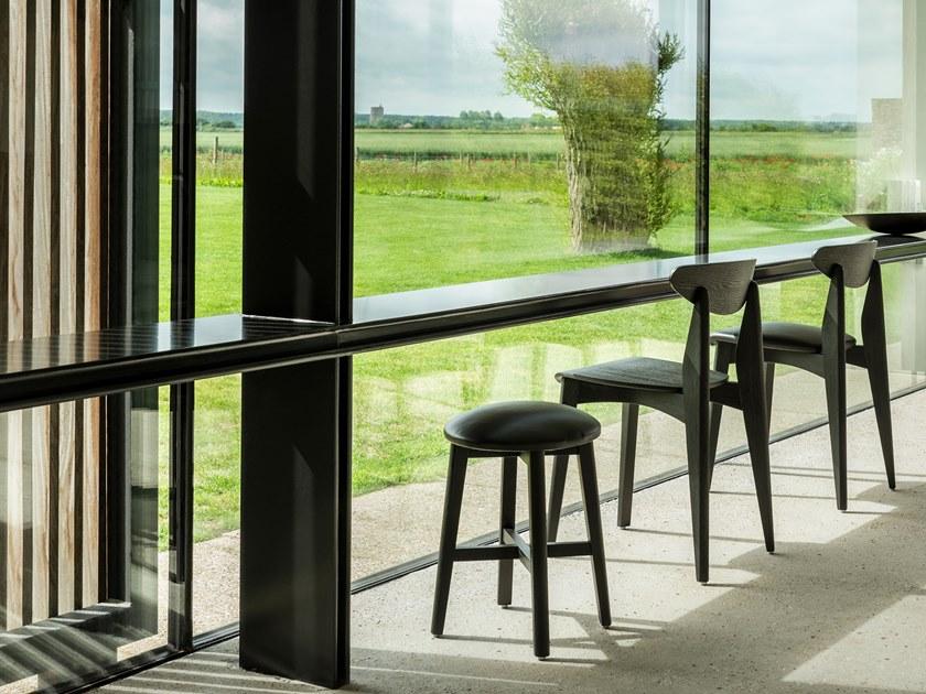 Wildspirit Низкий деревянный табурет Ink sun-id-1443160 - Вид №5