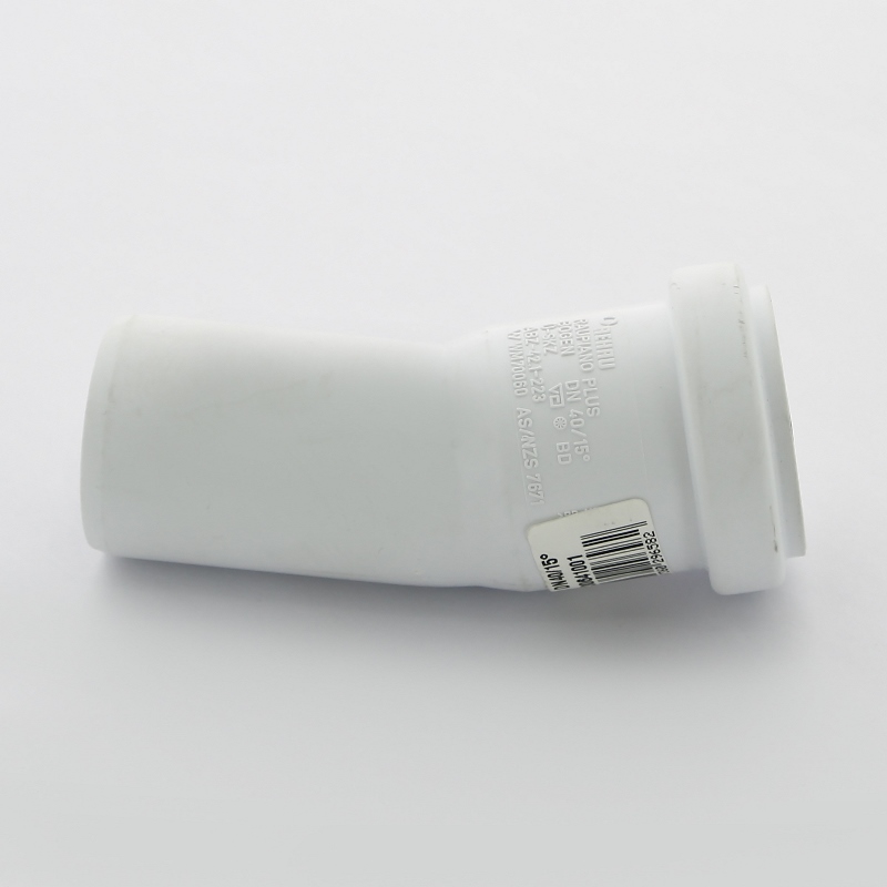 Отвод 15° Raupiano Plus REHAU d40 123064 - Вид №2