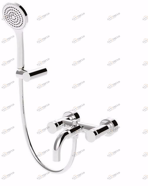 Rubinetteria Giulini Настенный смеситель для ванны с ручным душем Myring Fmr0101