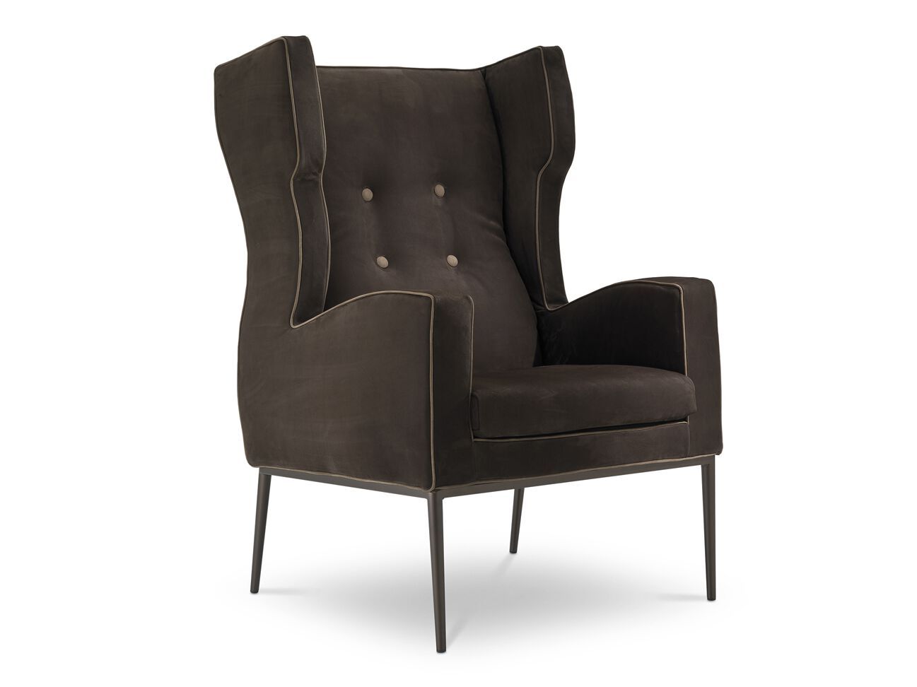 Кожаное кресло с подлокотниками i 4 Mariani Кассандра ARCH-00044915