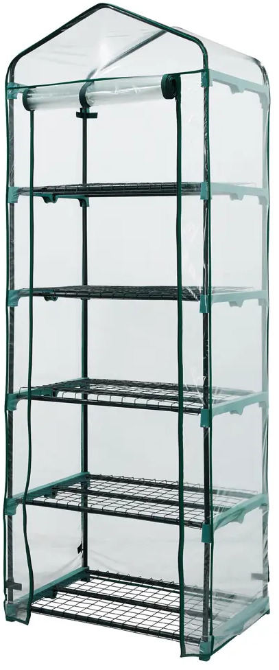 GARDEN SHOW Парник для рассады с 5 полками и чехлом 89345081