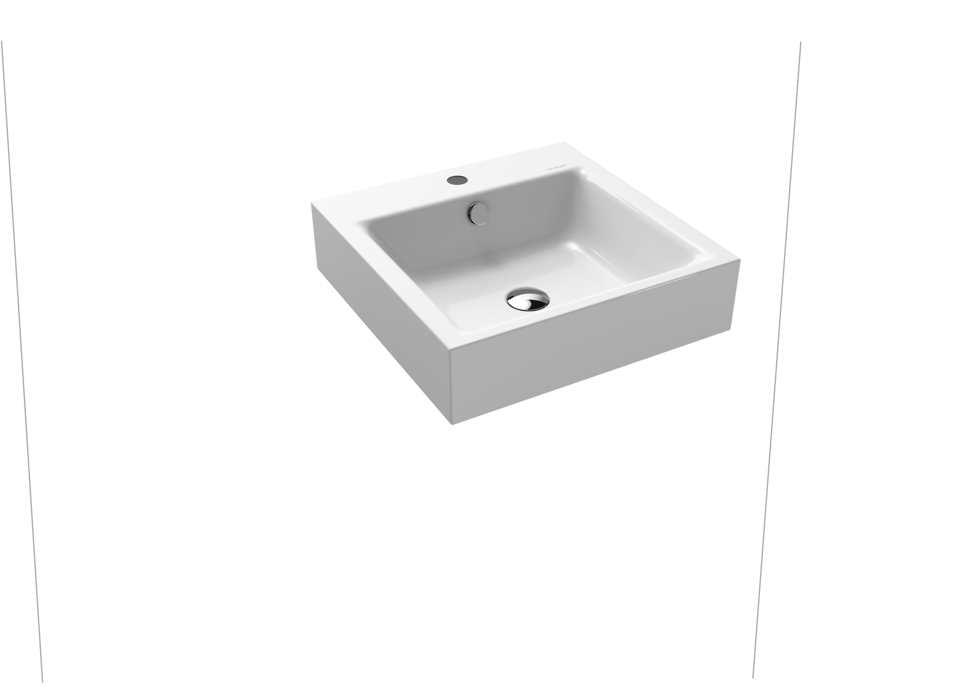 Умывальник KALDEWEI Сталь эмалированная 3163 1 альпийский белый 316333191