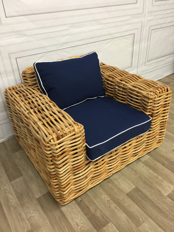 Стул Foster от Eichholtz EICHHOLTZ ДИЗАЙНЕРСКИЕ, EICHHOLTZ 062285 Синий  - Вид №3