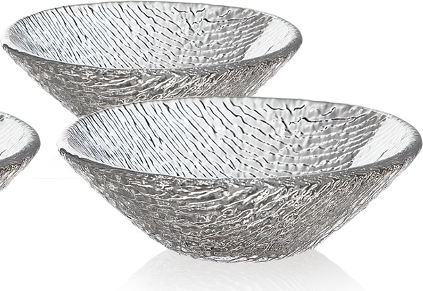 10595507 IVV Набор из салатника IVV "Ироко" 30см и салатников индивидуал-х 16см, 1+6шт Стекло 