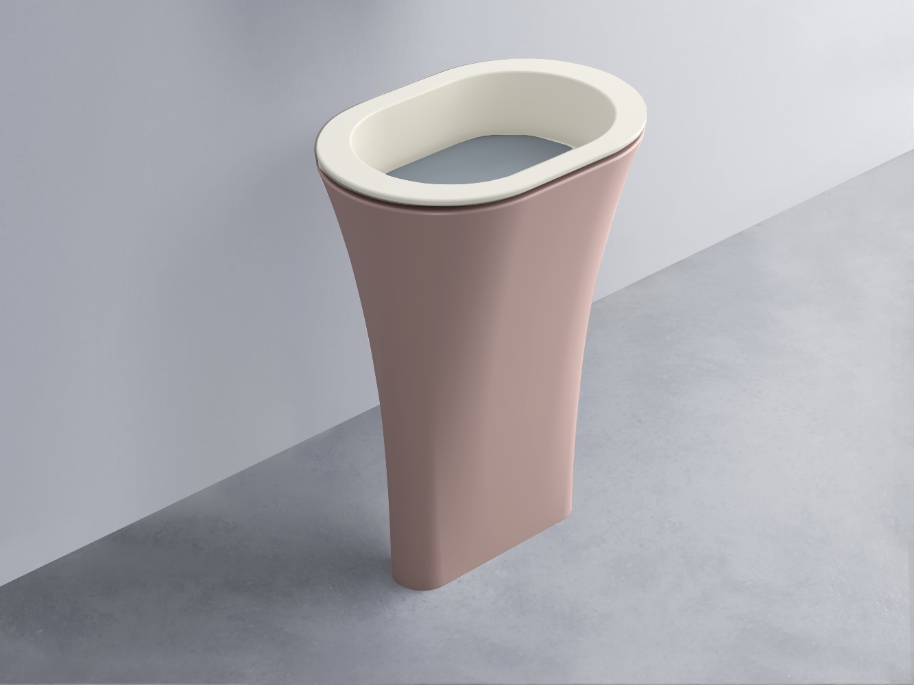 AMLA65-TL+AMPILO-BR+AMCOLO-CP Раковина Amedeo Ovale отдельностоящая cielo Enjoy + Amedeo Ceramica Cielo