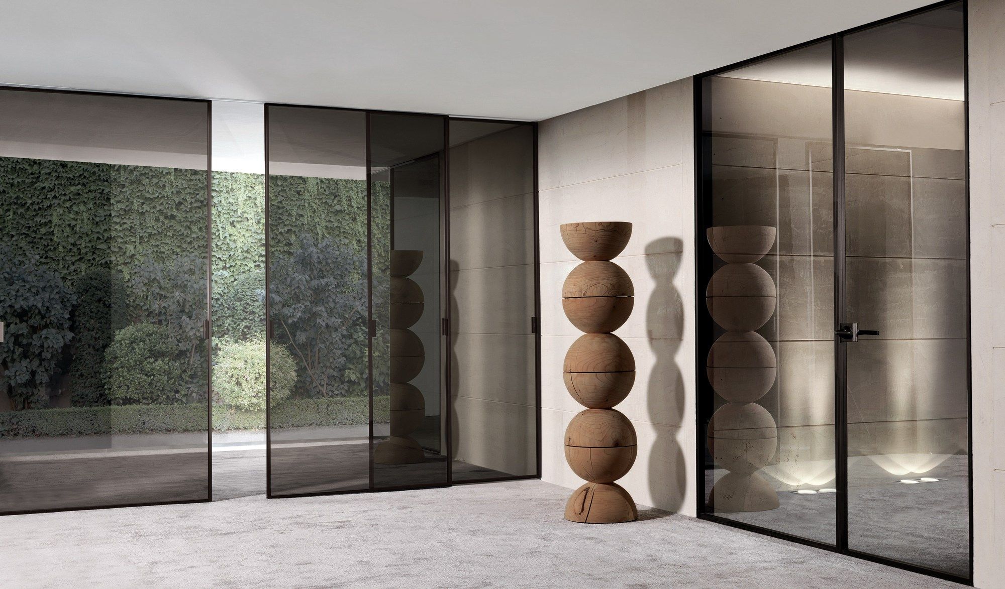 Стеклянная дверь Longhi Алюминиевые шикарные двери ARCH-00135971 - Вид №2