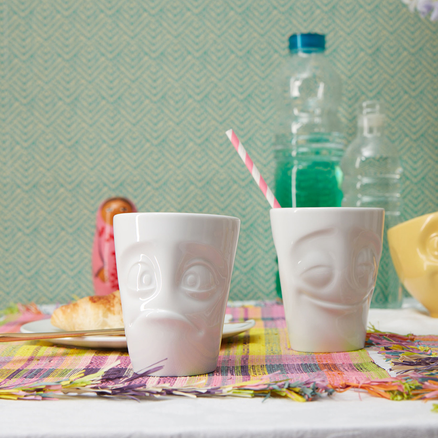 T01.28.01 Набор из 2 кружек tassen cheery & baffled 350 мл белый Tassen by FIFTYEIGHT PRODUCTS  - Вид №2