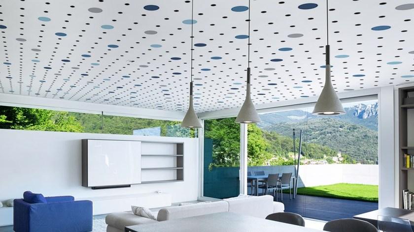 GLAMORA Моющиеся виниловые обои в горошек Colour blocking sun-id-1420283 - Вид №2