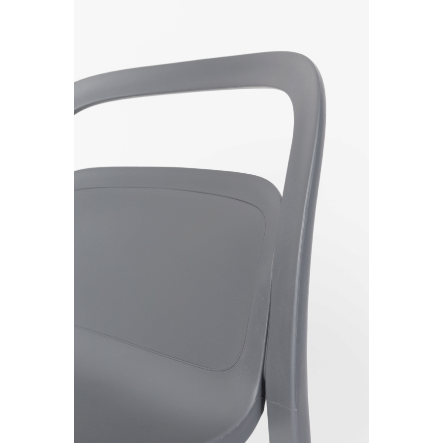 Стул Rex серый White Label Living 1100309 - Вид №7