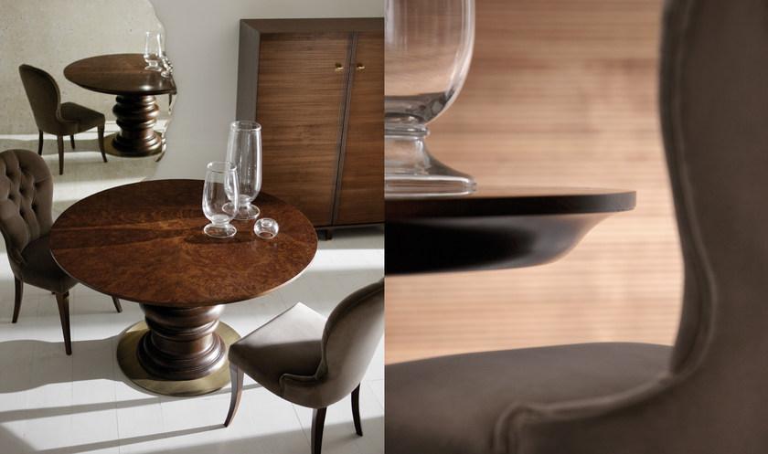 OPERA CONTEMPORARY Круглый обеденный стол из дерева sun-id-1384893 - Вид №1