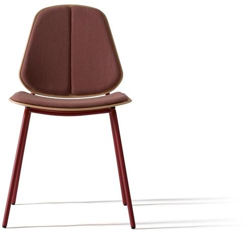 Capdell Стул из стали и дерева со встроенной подушкой Col sun-id-1489679 - Вид №2