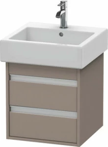 KT663504343 Тумбочка подвесная Ketho #KT6635 450 x 440 мм Базальт матовый, декор