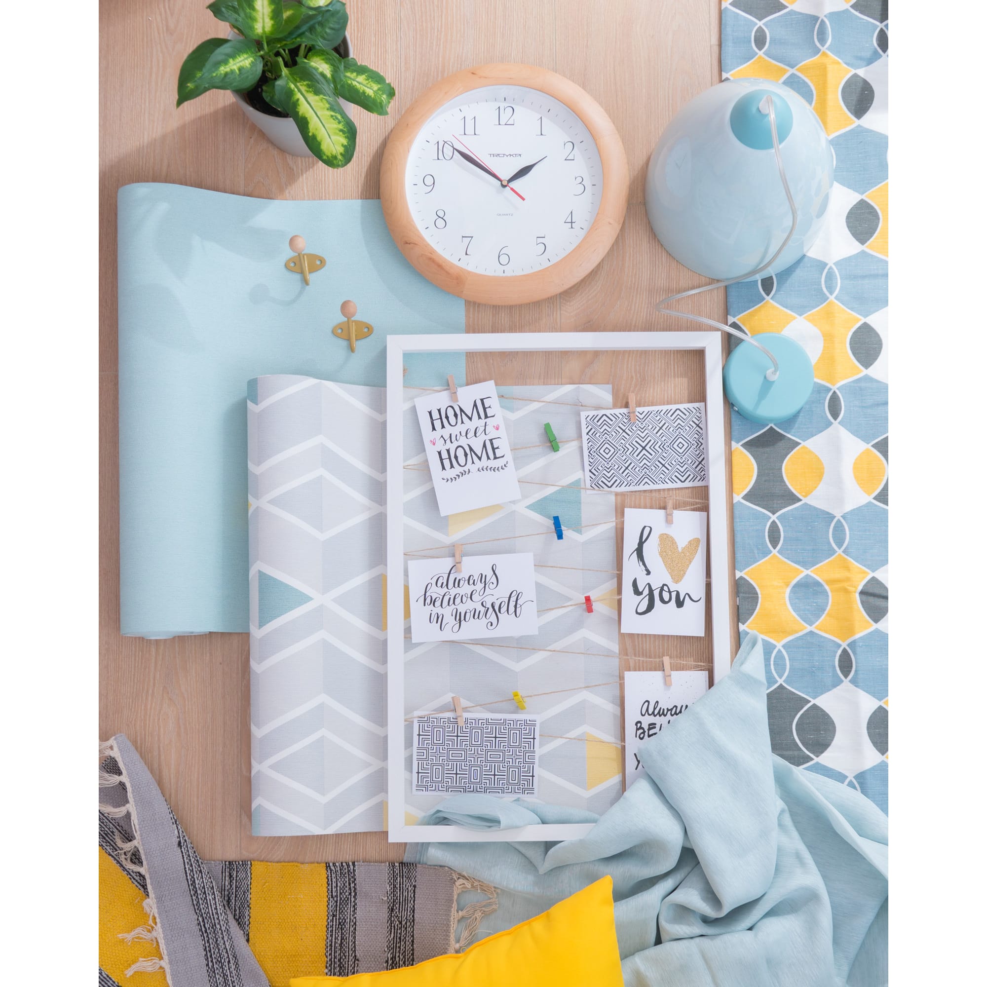 18869185 Держатель для фото в раме цвет белый размер 40х60 Santreyd  - Вид №6