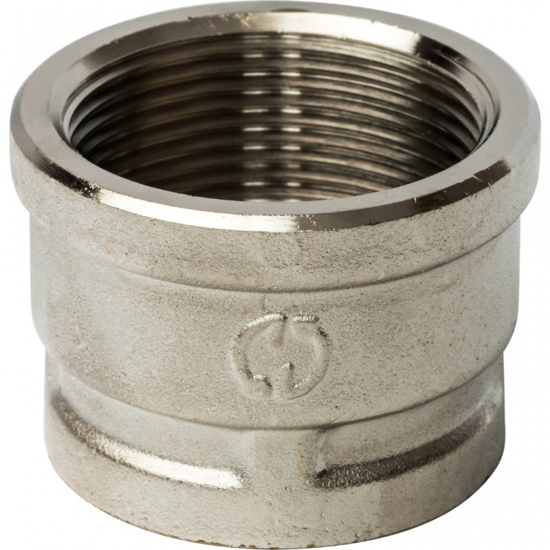 Муфта переходная ВВ 1 1/2х1" никель STOUT SFT0006001121 - Вид №1