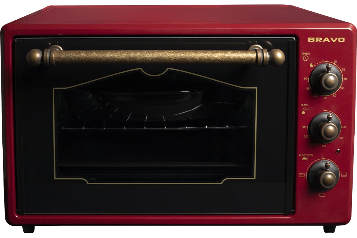 9028347 Мини-печь BRAVO FO-38RR красный STDN-0142183