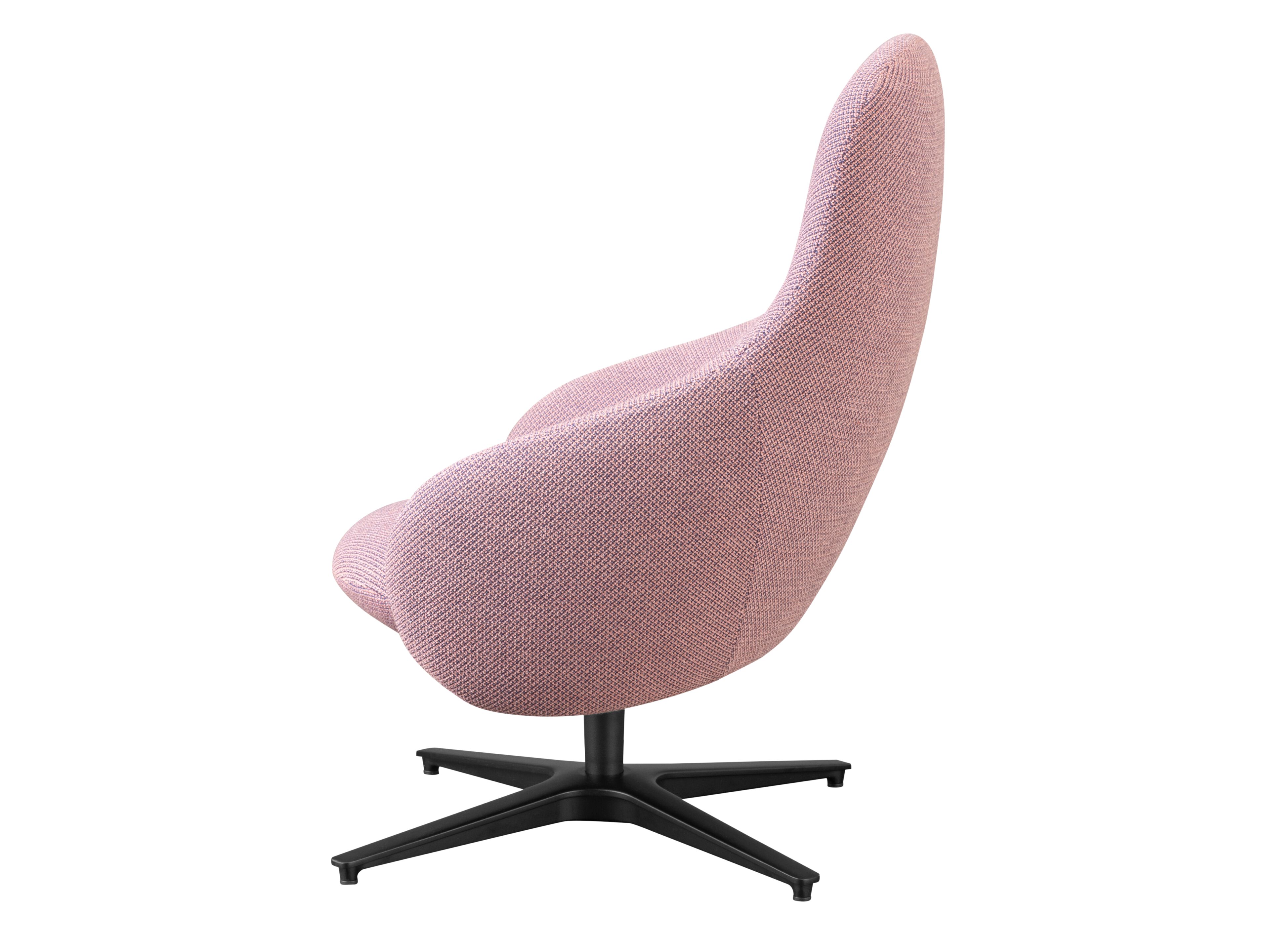 Тканевое кресло с подлокотниками и алюминиевым основанием с 4 спицами Miniforms Nebula ARCH-00125423 - Вид №2