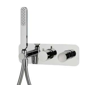 F4179X2 Встроенный смеситель для душа 2 источника с душевым комплектом FIMA CARLO FRATTINI Nomos Go