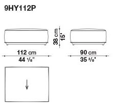 B&B Italia Outdoor Садовый диван из модульной ткани sun-id-1410409 - Вид №31