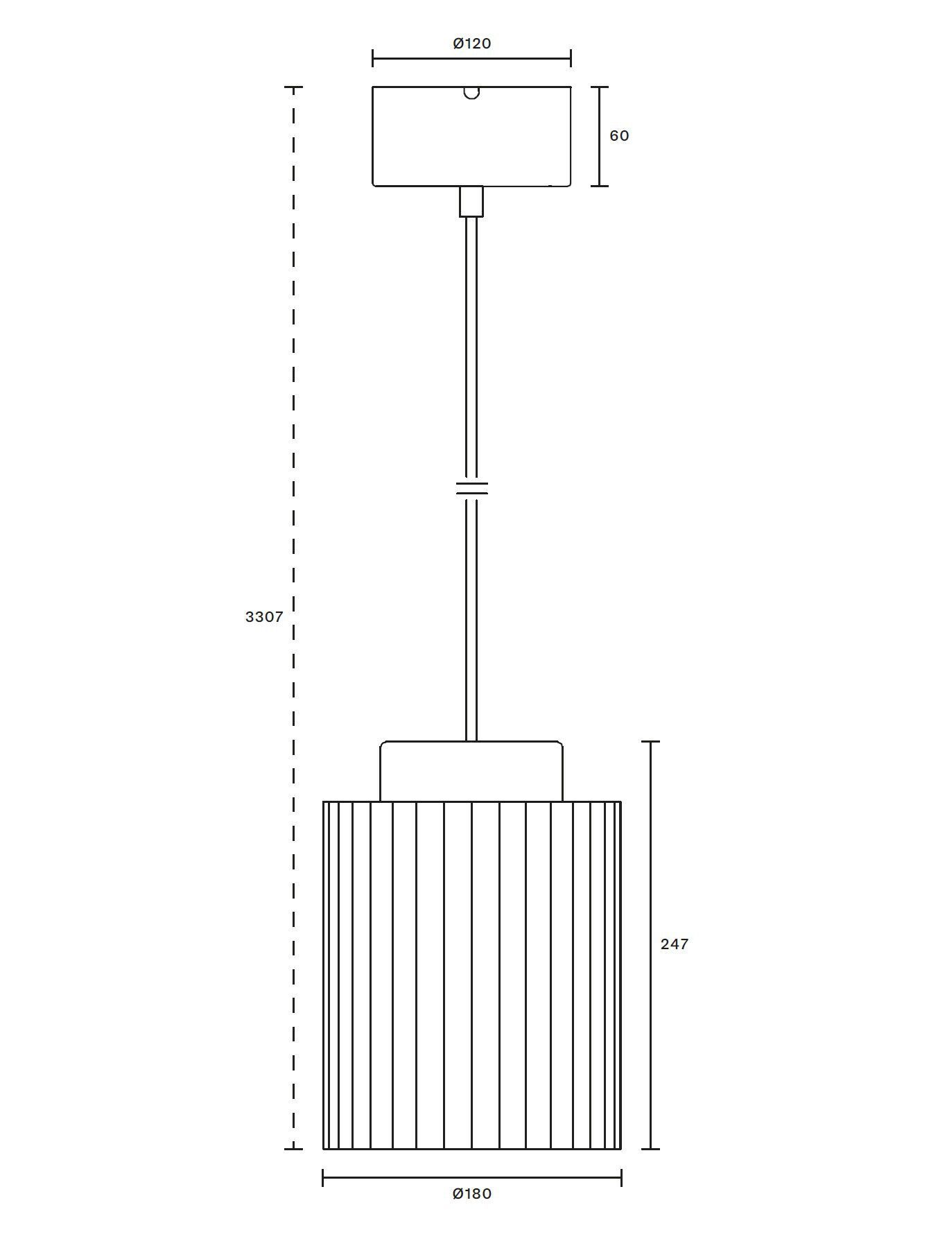 Алюминиевый подвесной светильник Pholc женщина ARCH-00082251 - Вид №13
