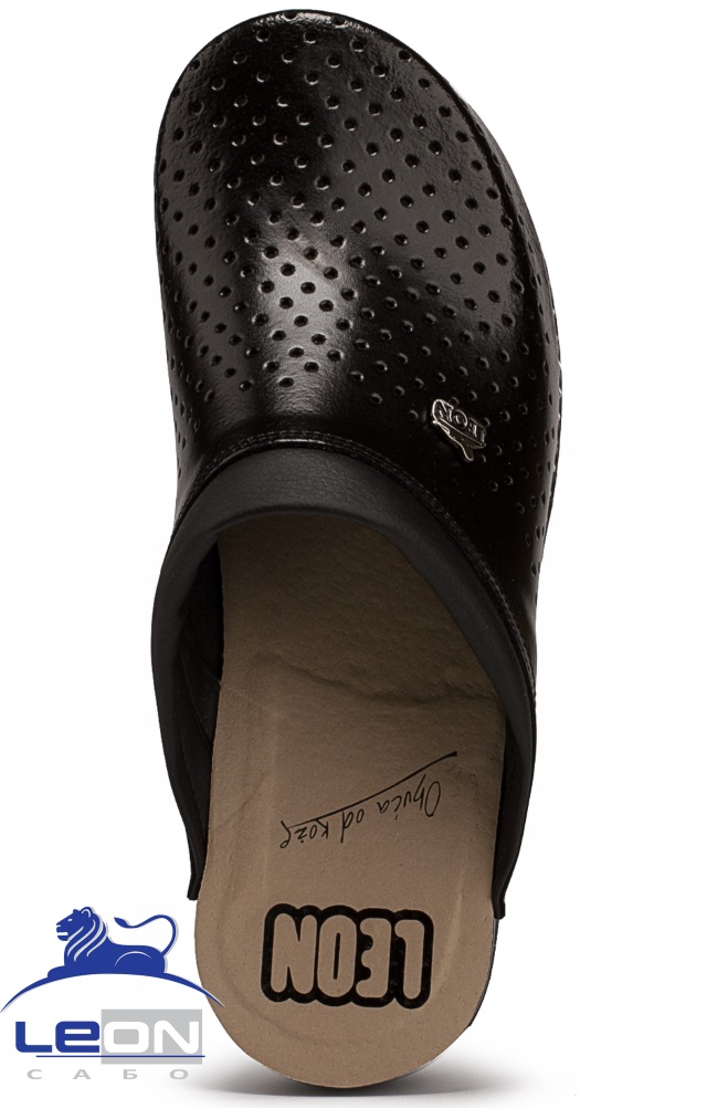 62021 Сабо "Leon LIGHT" мужские черные LEON  Сабо и сланцы размер 45  - Вид №1