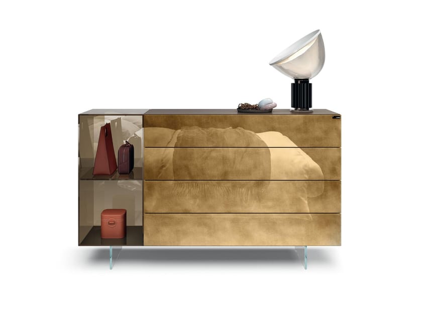 Стеклянный комод Lago 36E8 GLASS - 2625 ARCH-00007899