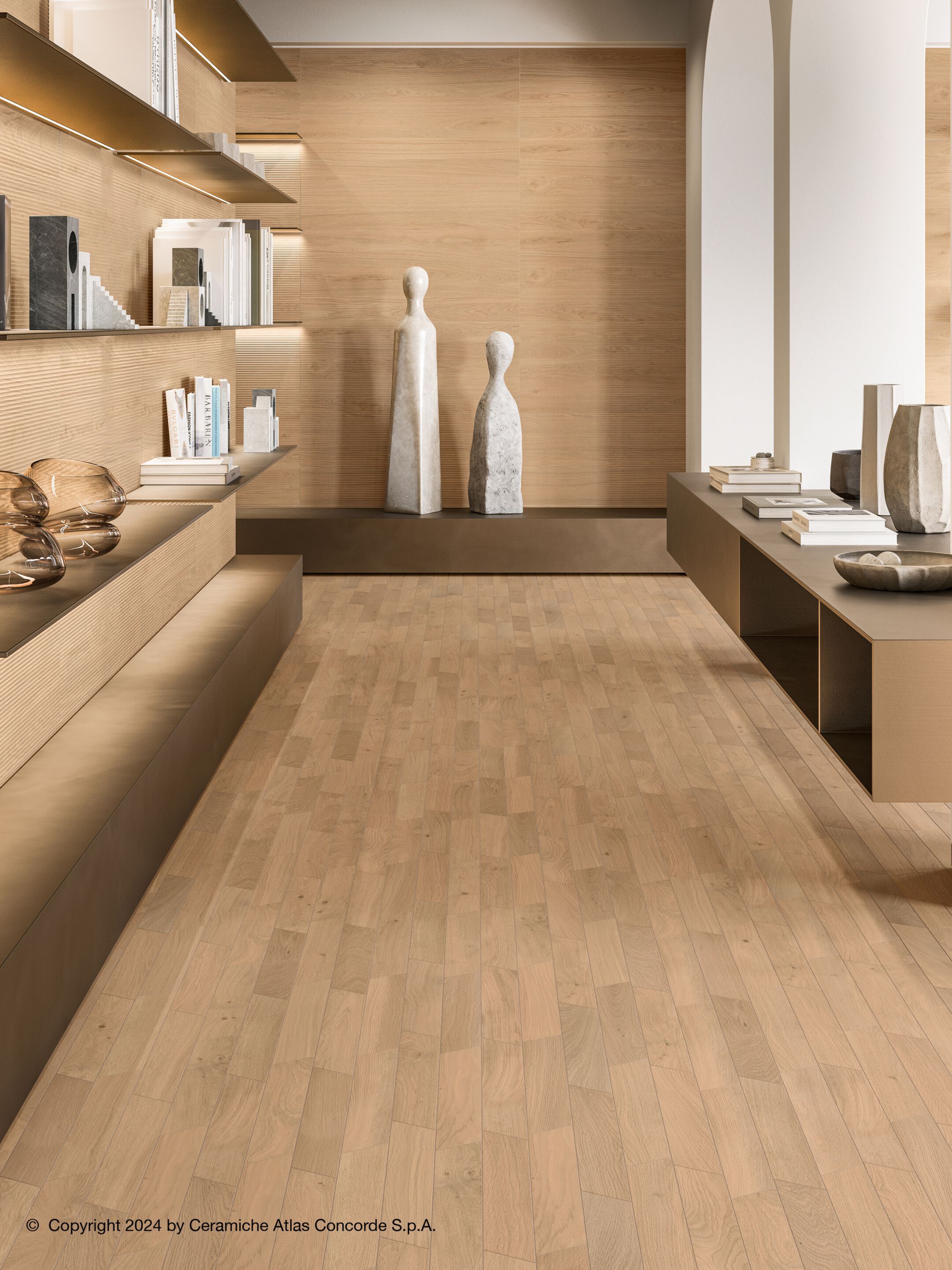 Керамогранит с эффектом дерева Atlas Concorde журнал ARCH-00052398 - Вид №8